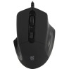 Defender - Datum MB-347 mouse cablato, 3 pulsanti, risoluzione 800/1200/1600 dpi