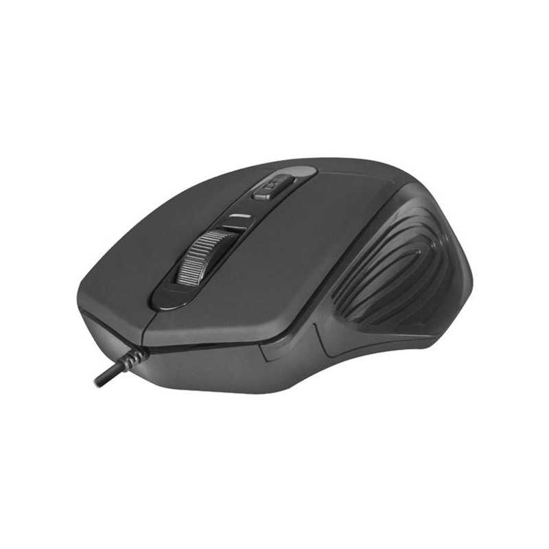 Defender - Datum MB-347 mouse cablato, 3 pulsanti, risoluzione 800/1200/1600 dpi