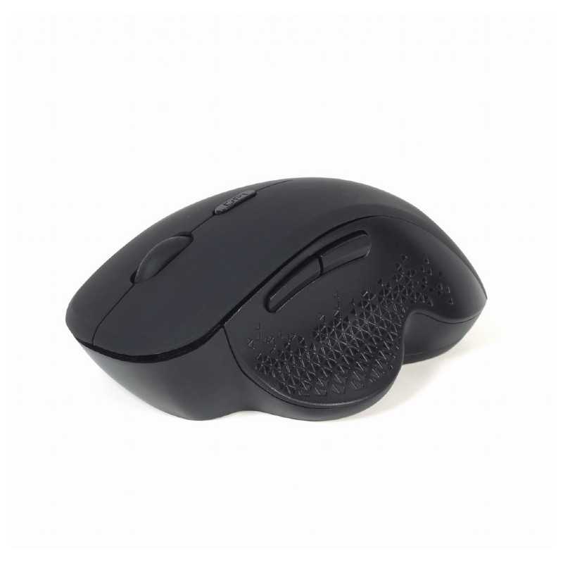 Gembird - Mouse MUSW-6B-02 wireless fino a 10m, 4 pulsanti e ricevitore nano usb