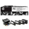 C1Q10A Kit Testina 711 DesignJet T120 T520 T130 T525 T530 Originale Kit Testina di Stampa DesignJet 711 + Cartucce Inchiostro