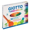 Giotto - Pennarelli Turbo color colori assortiti - Confezione da 36 pz