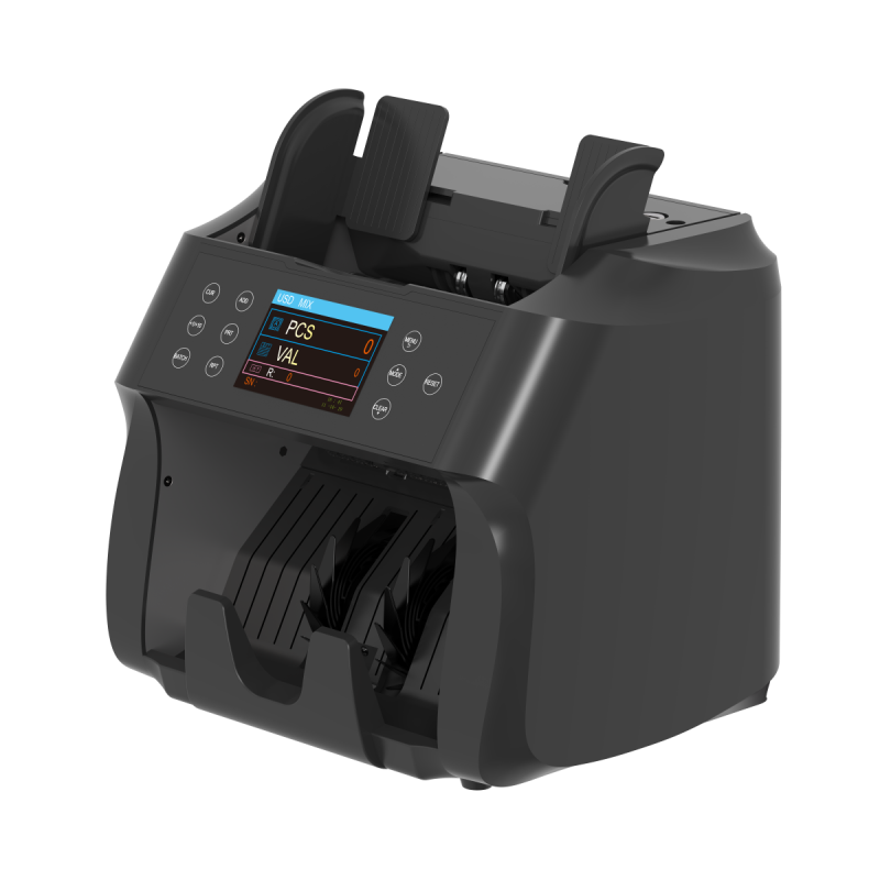 ST-1330B Conta verifica banconote 100% certificato BCE Mix value counting con TFT display colori