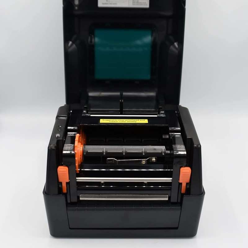 Stampante etichettatrice termica e termico diretta con ribbon usb rete lan