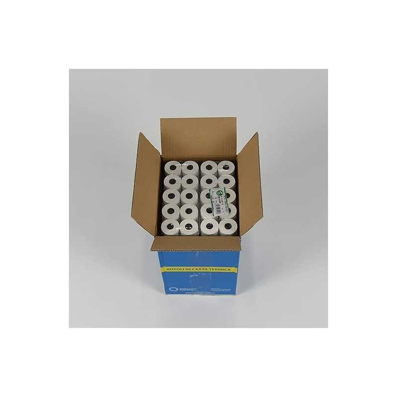 100pz - Rotoli termici 57mm x 18 m per pos e stampanti termiche f.12