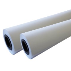 Conf. 2 Pz - Rotolo A2 Carta Plotter Naturale - (42,0cm x 50m) 90 g/mq