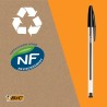 Bic - Penna a sfera crystal medium - colore Nero - pezzo singolo