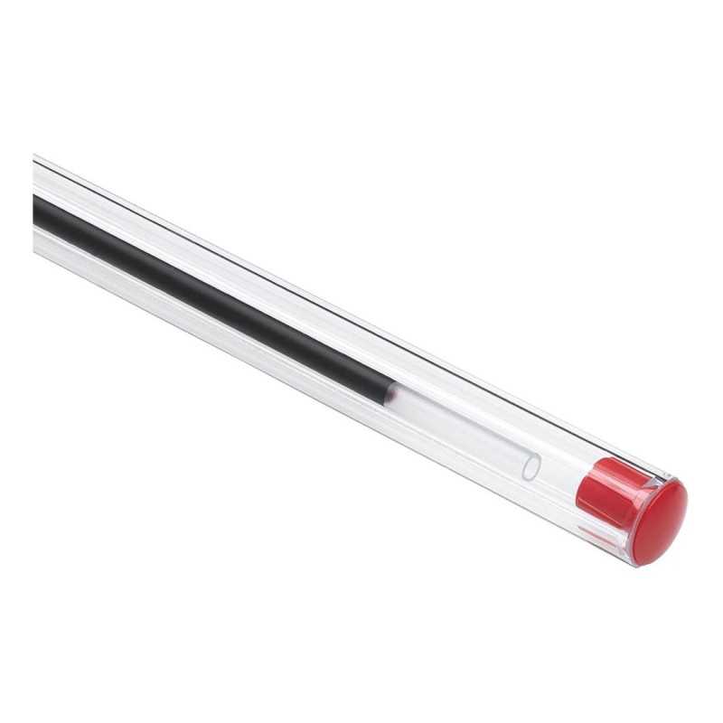 Bic - Penna a sfera crystal medium - colore Rosso - pezzo singolo
