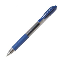 Pilot - Penna a sfera con inchiostro a gel, a scatto - colore Blu - pezzo singolo