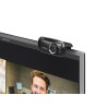 Natec - Webcam Lori full HD 1920x1080 pixel con microfono integrato fino a 5 metri