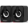 Rebel - Altoparlanti per computer 2x3W con controllo del volume