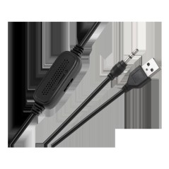 Rebel - Altoparlanti per computer 2x3W con controllo del volume