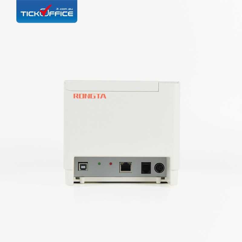 RP820-WUE - Stampante 80mm termica wireless, lan, usb 300mm/s con autocut per windows android mac colore bianco