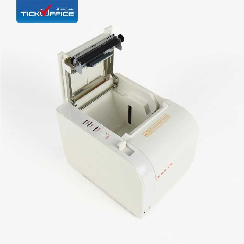 RP820-WUE - Stampante 80mm termica wireless, lan, usb 300mm/s con autocut per windows android mac colore bianco