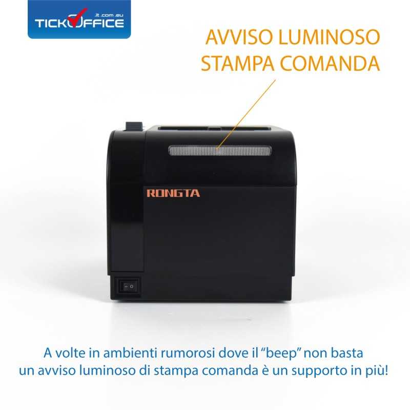 RP820(A)-USE - Stampante 80mm termica con cicalino continuo e flash light usb serial ethernet 300mm/s