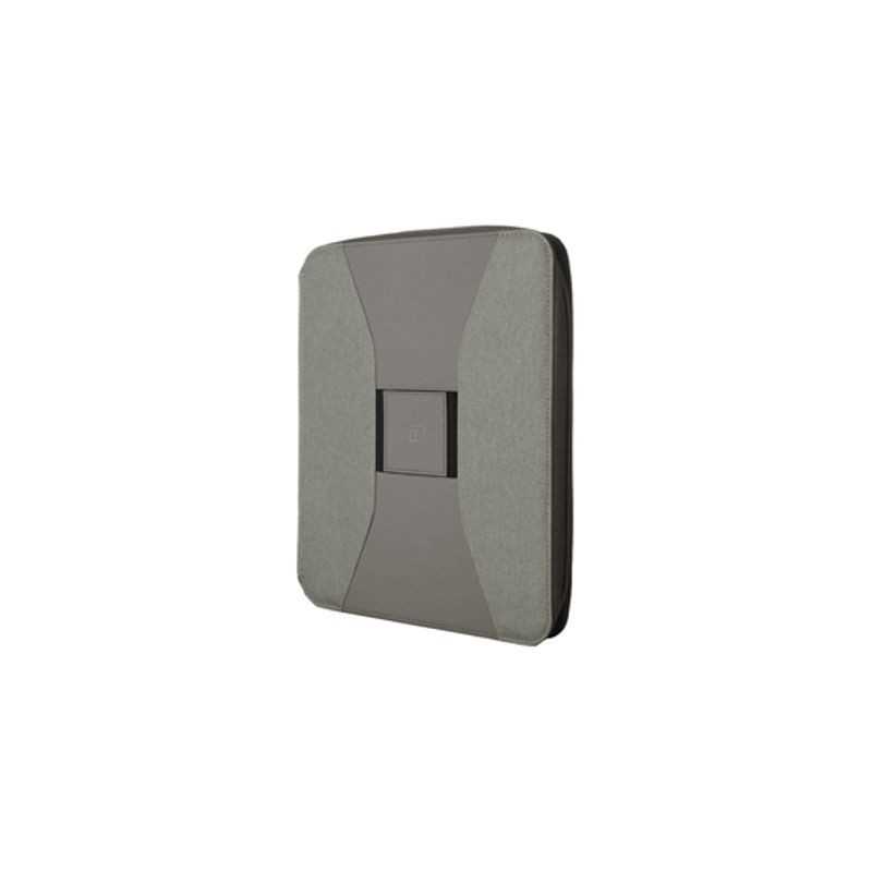 Intempo Portablocco Canvass con Zip in tela con molla smartphone 26x33 cm - colore Grigio