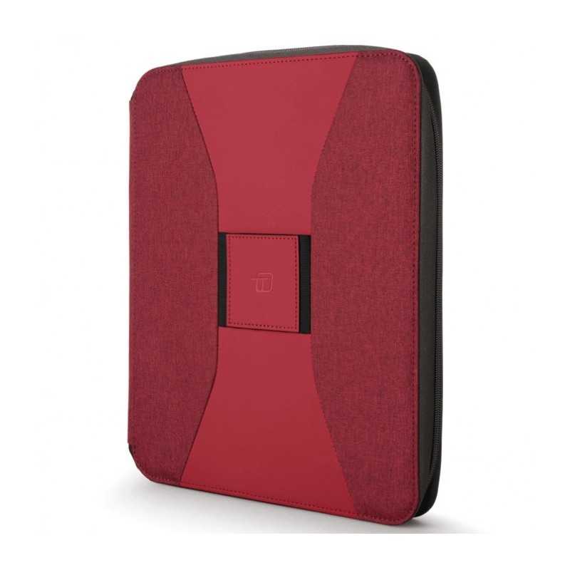 Intempo Portablocco Canvass con Zip in tela con molla smartphone 26x33 cm - colore Rosso
