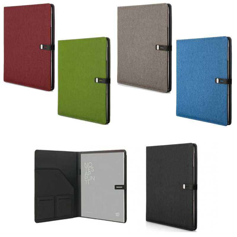 Intempo Portablocco Canvass con laccio in tela 26x33 cm - colore Verde