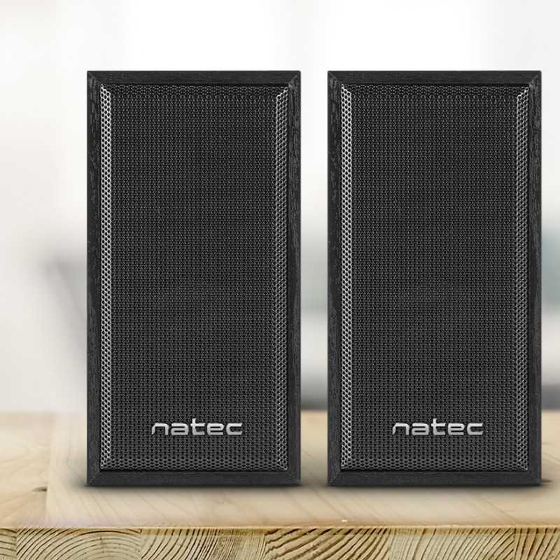 Natec Phanter Speackers altoparlanti usb 2.0 6W RMS neri per pc