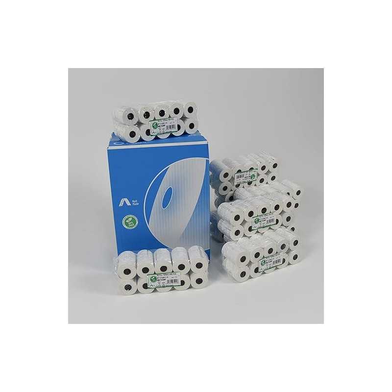 10pz - Rotoli termici 57mm x 18 m per pos e stampanti termiche f.12