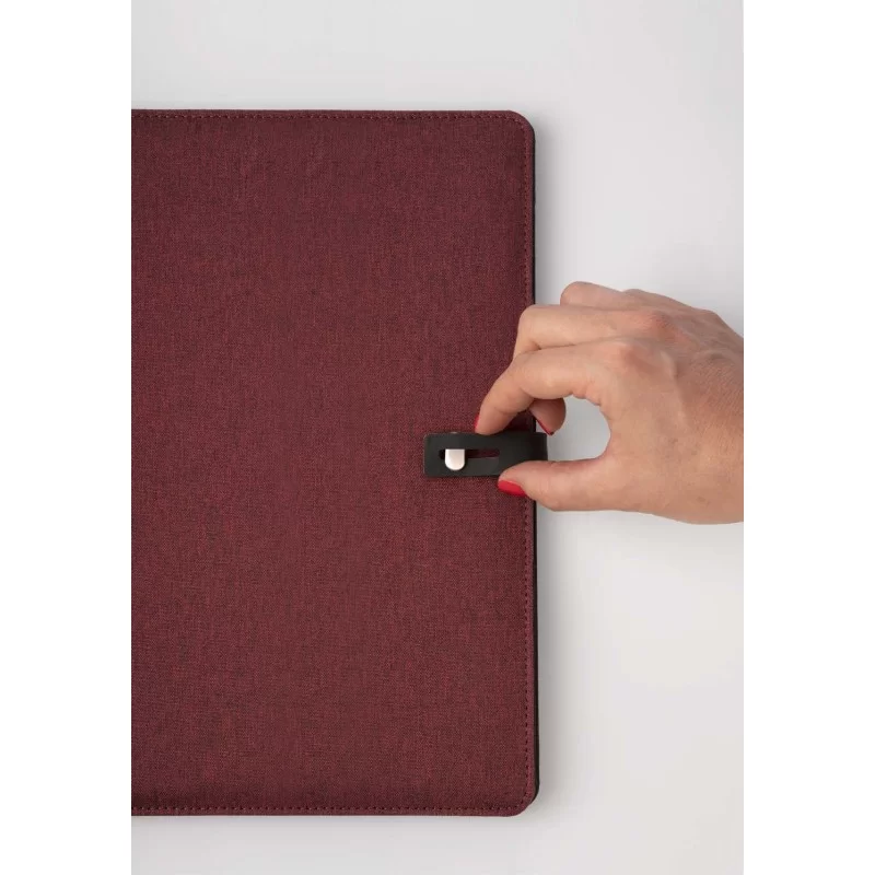 Intempo Portablocco Canvass con laccio in tela 26x33 cm - colore Blu