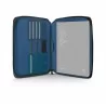Intempo Portablocco Canvass con Zip in tela con molla smartphone 26x33 cm - colore Blu