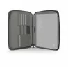 Intempo Portablocco Canvass con Zip in tela con molla smartphone 26x33 cm - colore Grigio