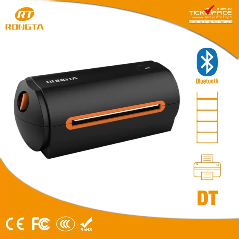 RP422 - Stampante termica etichette USB, Bluetooth 120mm 150 mm/s per spedizioni, logistica, magazzino