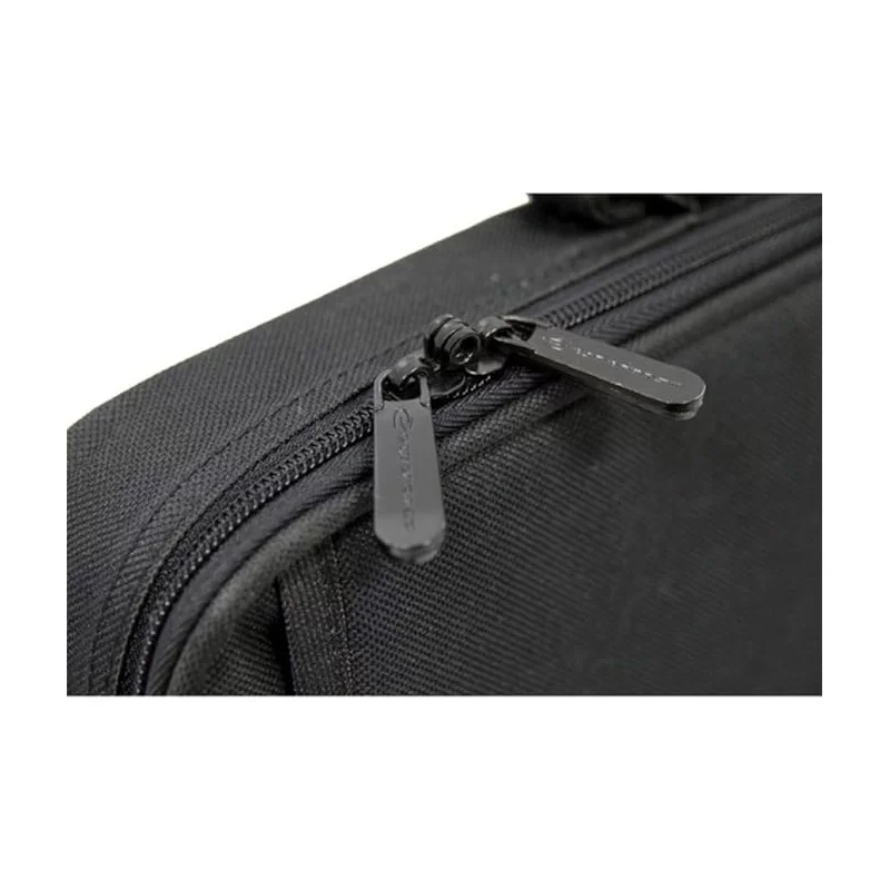 Esperanza - Borsa per notebook da 17" con tracolla e scomparti - colore nero