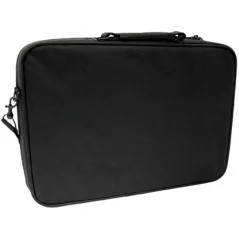 Esperanza - Borsa per notebook da 17" con tracolla e scomparti - colore nero