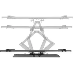 MACLEAN MC-881 Supporto TV 37-80" 60KG  Max VESA 600X400 Nero