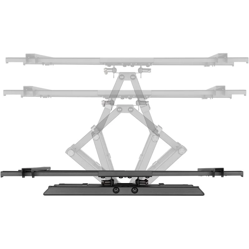 MACLEAN MC-881 Supporto TV 37-80" 60KG  Max VESA 600X400 Nero