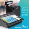 Sistema cassa telematica touchscreen Wycash 600 + Stampante RT Dado
