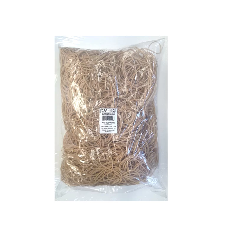 Elastico in gomma 50x1,5mm in busta da 1KG