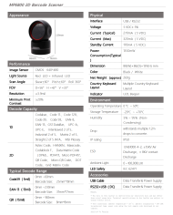 Scanner MP6800 | Lettore Codici a Barre 1D/2D da Banco - Tickoffice