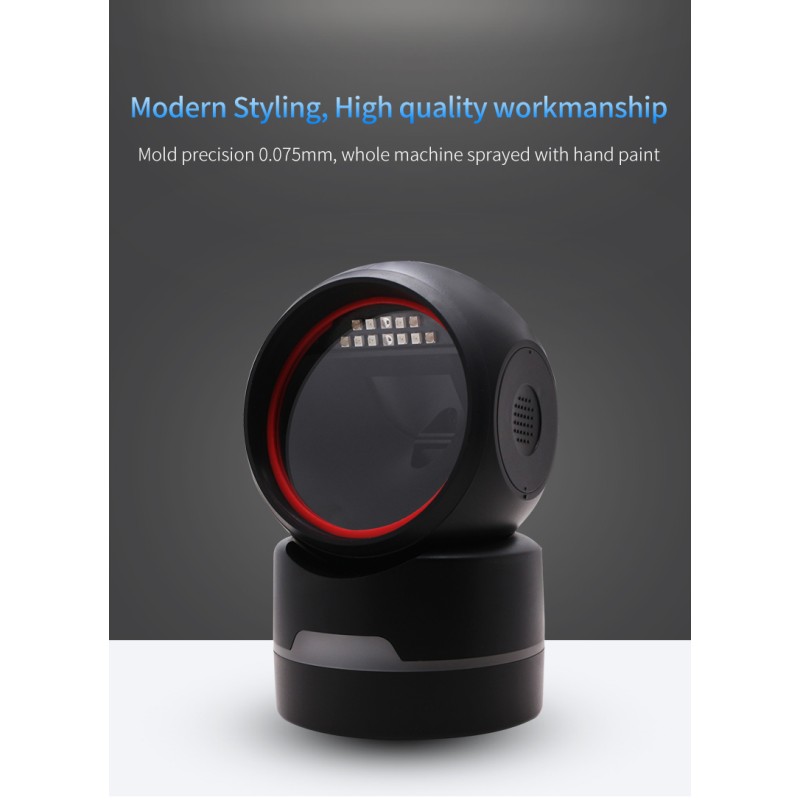 Scanner MP6800 | Lettore Codici a Barre 1D/2D da Banco - Tickoffice