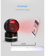 Scanner MP6800 | Lettore Codici a Barre 1D/2D da Banco - Tickoffice