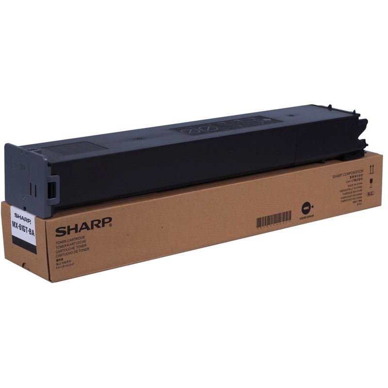 Toner Sharp Originale MX-61GT-BA  per MX-2651 MX-2630 40.000 copie NERO MX61GT alta capacità