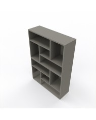 Tower Evo - Libreria alta a giorno Evo in legno 117x81x27 cm
