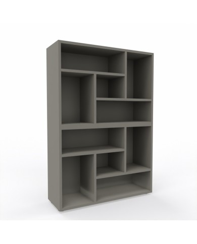 Tower Evo - Libreria alta a giorno Evo in legno 117x81x27 cm