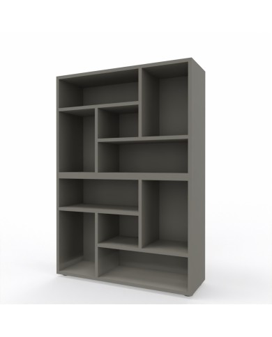 Tower Evo - Libreria alta a giorno Evo in legno 117x81x27 cm
