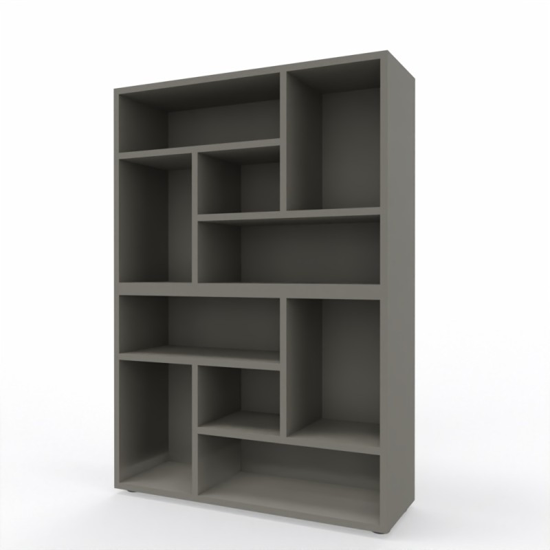 Tower Evo - Libreria alta a giorno Evo in legno 117x81x27 cm