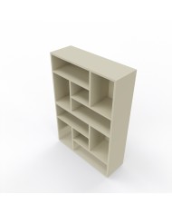 Tower Evo - Libreria alta a giorno Evo in legno 117x81x27 cm