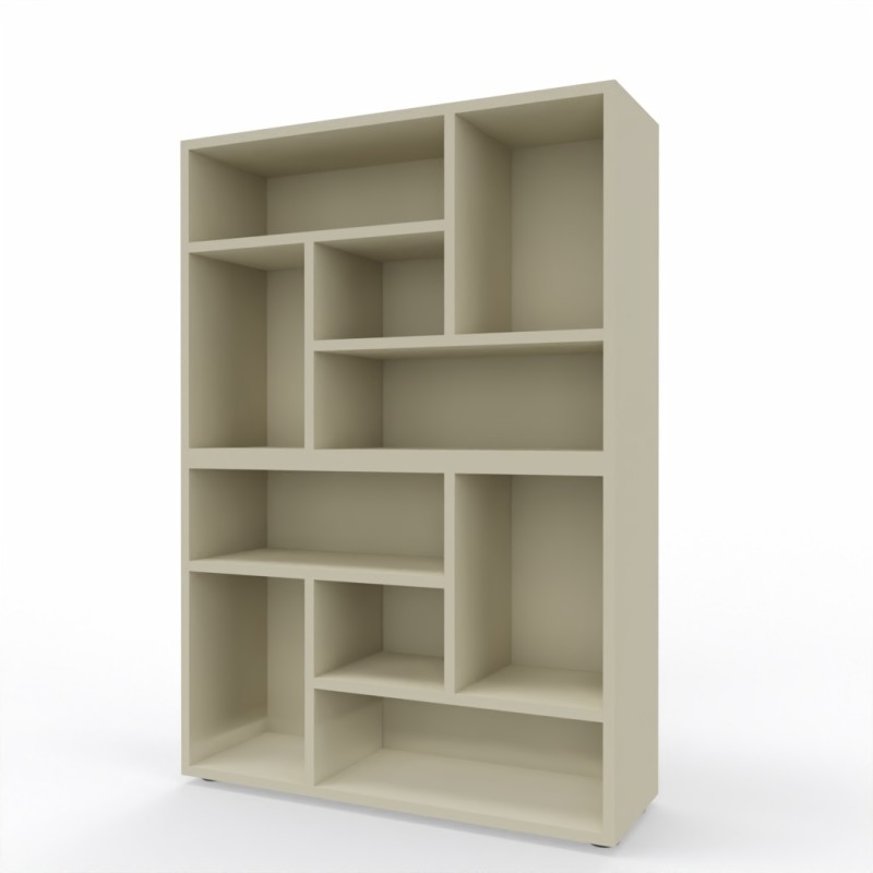 Tower Evo - Libreria alta a giorno Evo in legno 117x81x27 cm