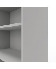 Kamos - Libreria a giorno con 4 ripiani 200x90x44 cm