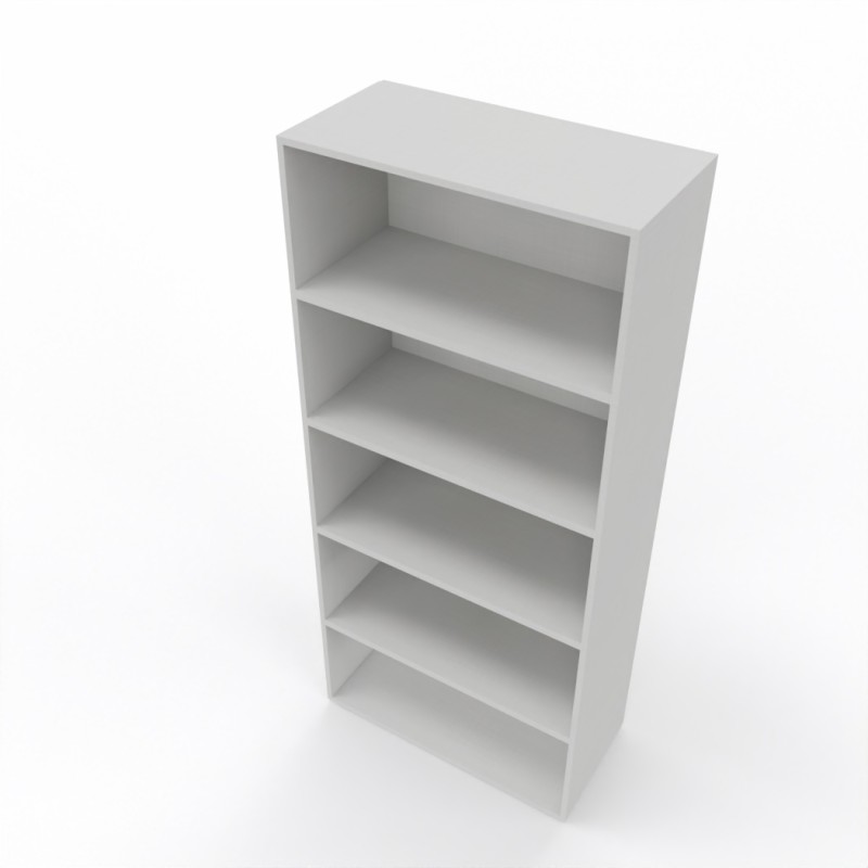 Kamos - Libreria a giorno con 4 ripiani 200x90x44 cm