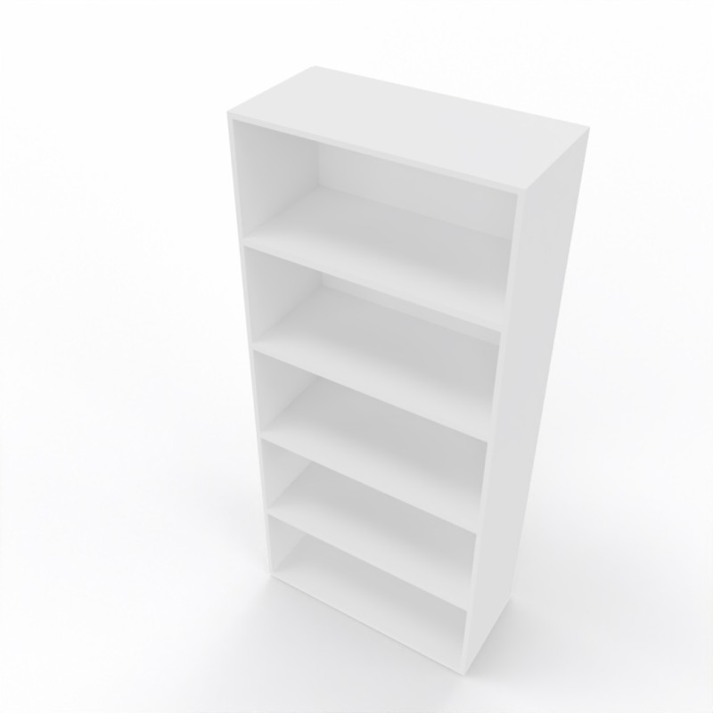 Kamos - Libreria a giorno con 4 ripiani 200x90x44 cm