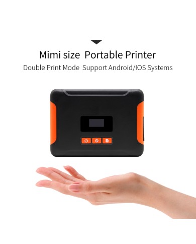 HL40 Stampante termica bluetooth per etichette portatile da 4 pollici