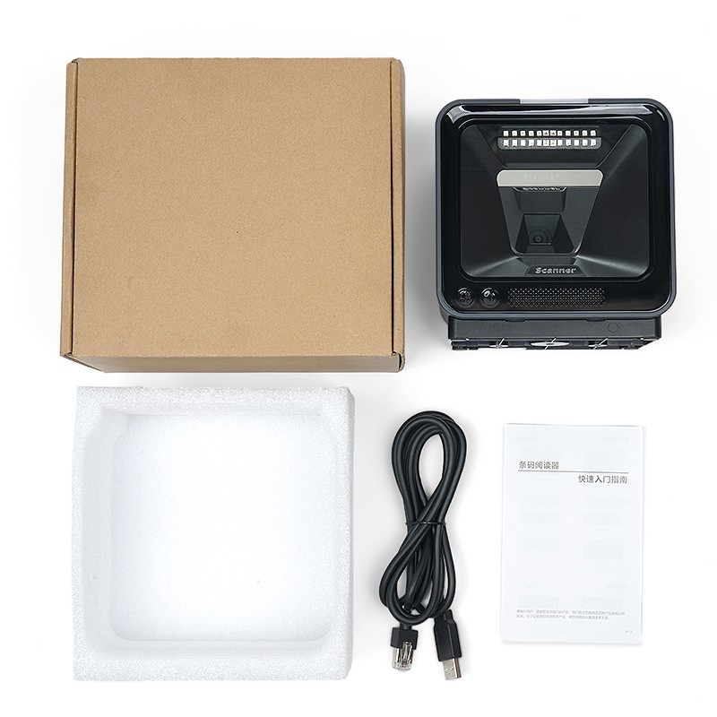 Lettore Barcode MP7600L | Scanner 1D/2D Mani Libere USB/RS232 - Tickoffice