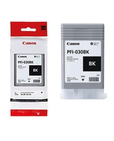 PFI-030BK Canon Cartuccia originale NERO 55ml 3489C001 TA-20 TA-30 TM-240 TM-340