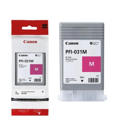 PFI-031M Magenta Cartuccia originale Magenta 55ml 6265C001 TM-240 TM-340